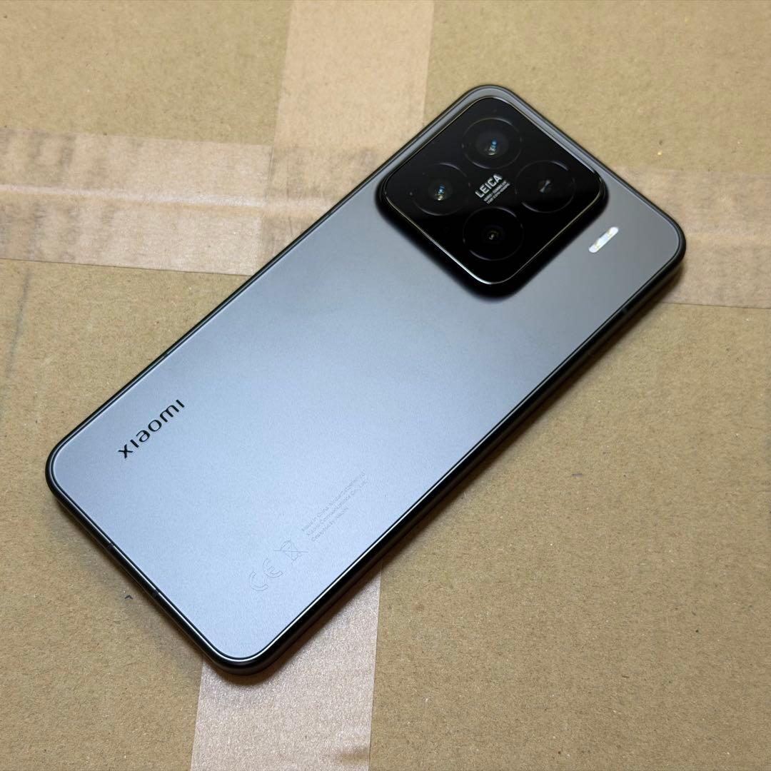 Xiaomi 15 無印 12/256 ブラック 超美品