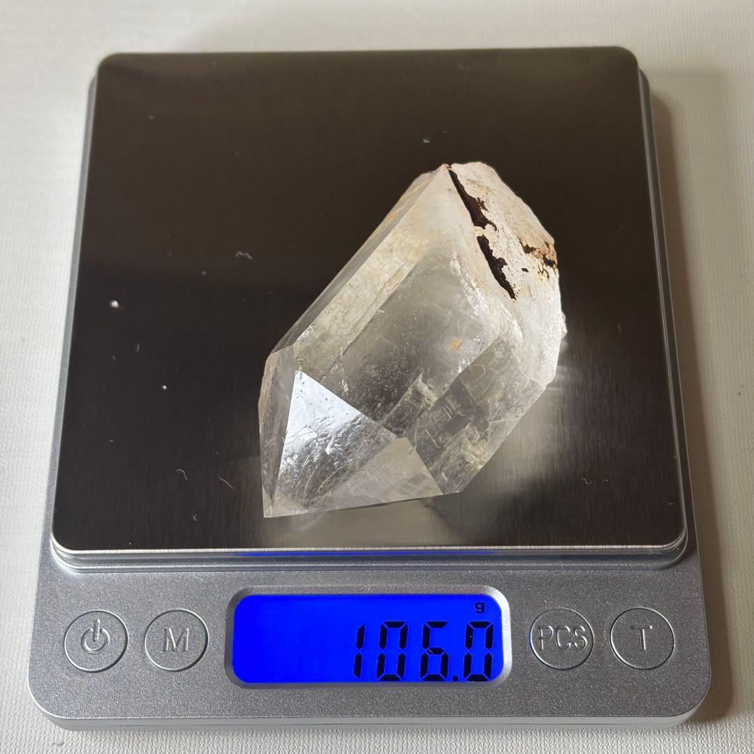 水晶ポイント ガネーシュヒマール産 106g