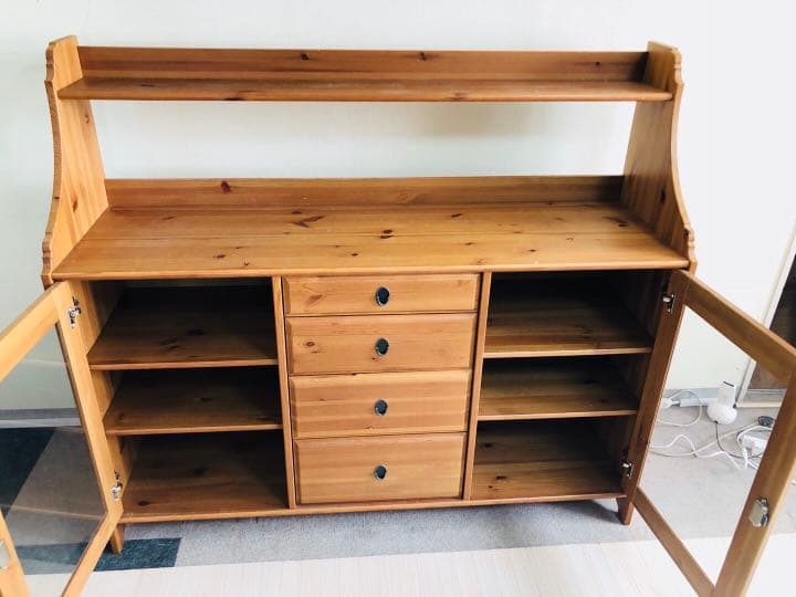 ★送料無料★レトロなリビング棚★