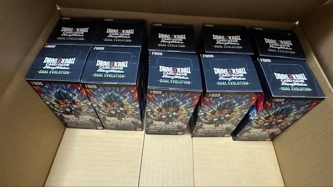 ドラゴンボールカード FB09 DUAL EVOLUTION 10ボックス　新品