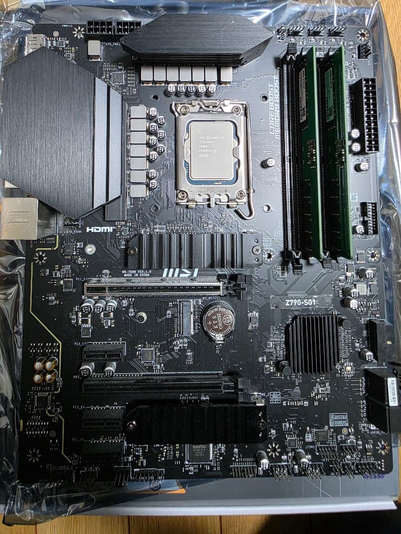 バラ売り可 i7 13700KF 32gbメモリセット（+Z790-S01）