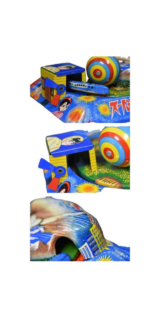 ヨネザワ スーパージェッター ブリキ 箱付 Tin Toy Yonezawa