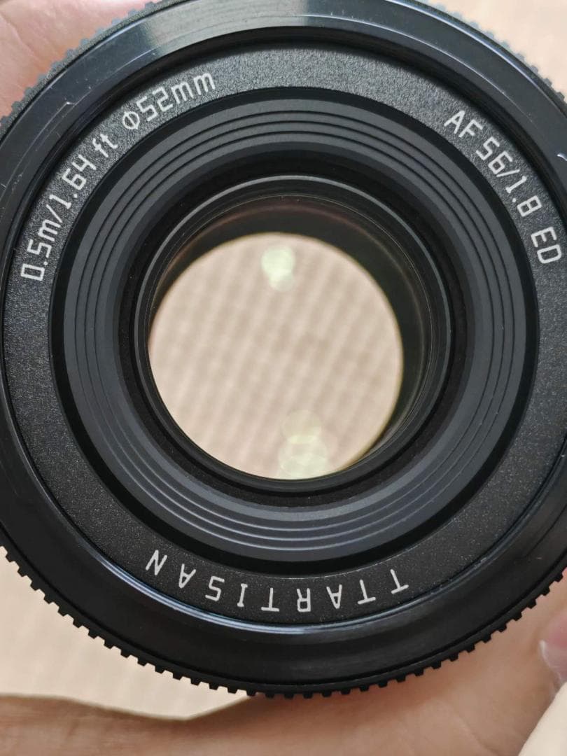 [美品] AF 56mm f/1.8 TTartisan Xフジ用