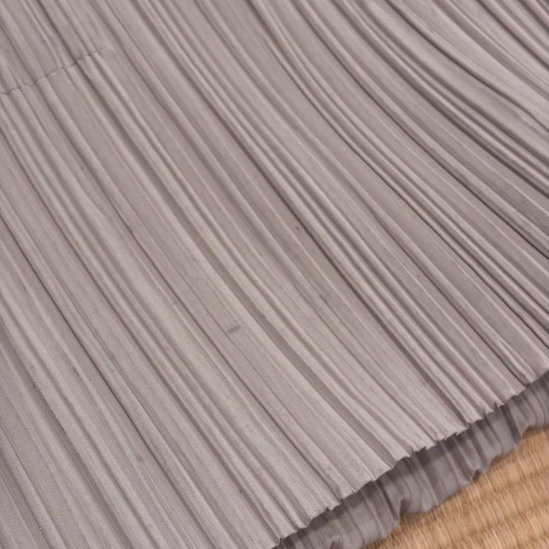 【希少】プリーツプリーズ イッセイミヤケ トートバッグ バイカラー グレー×紫