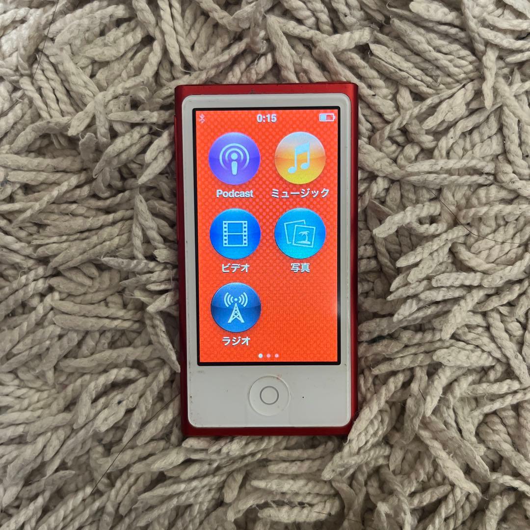 Apple iPod nano (第7世代) レッド