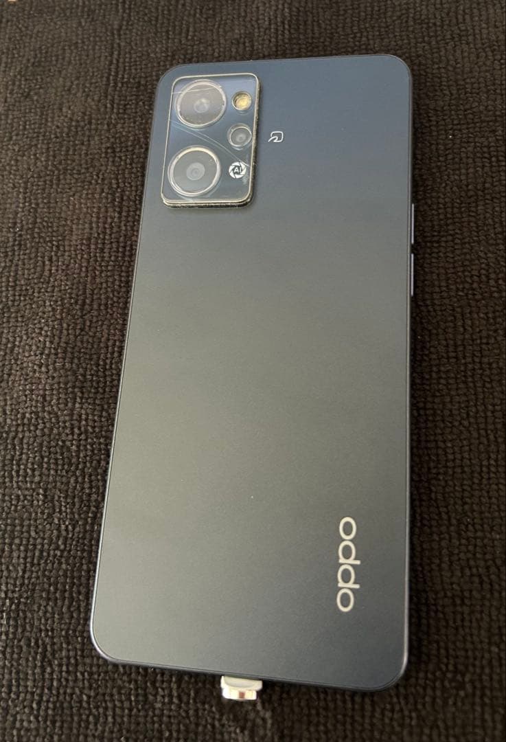 Oppo Reno7A 美品 中古　スターリーブラック　初期化済