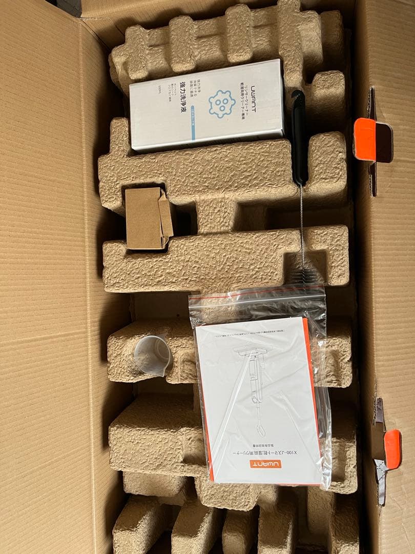 UWANT X100-J コードレス 水拭き掃除機 吸引・水洗い一体型