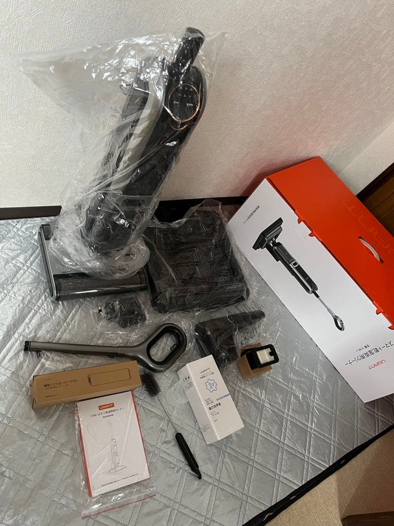 UWANT X100-J コードレス 水拭き掃除機 吸引・水洗い一体型