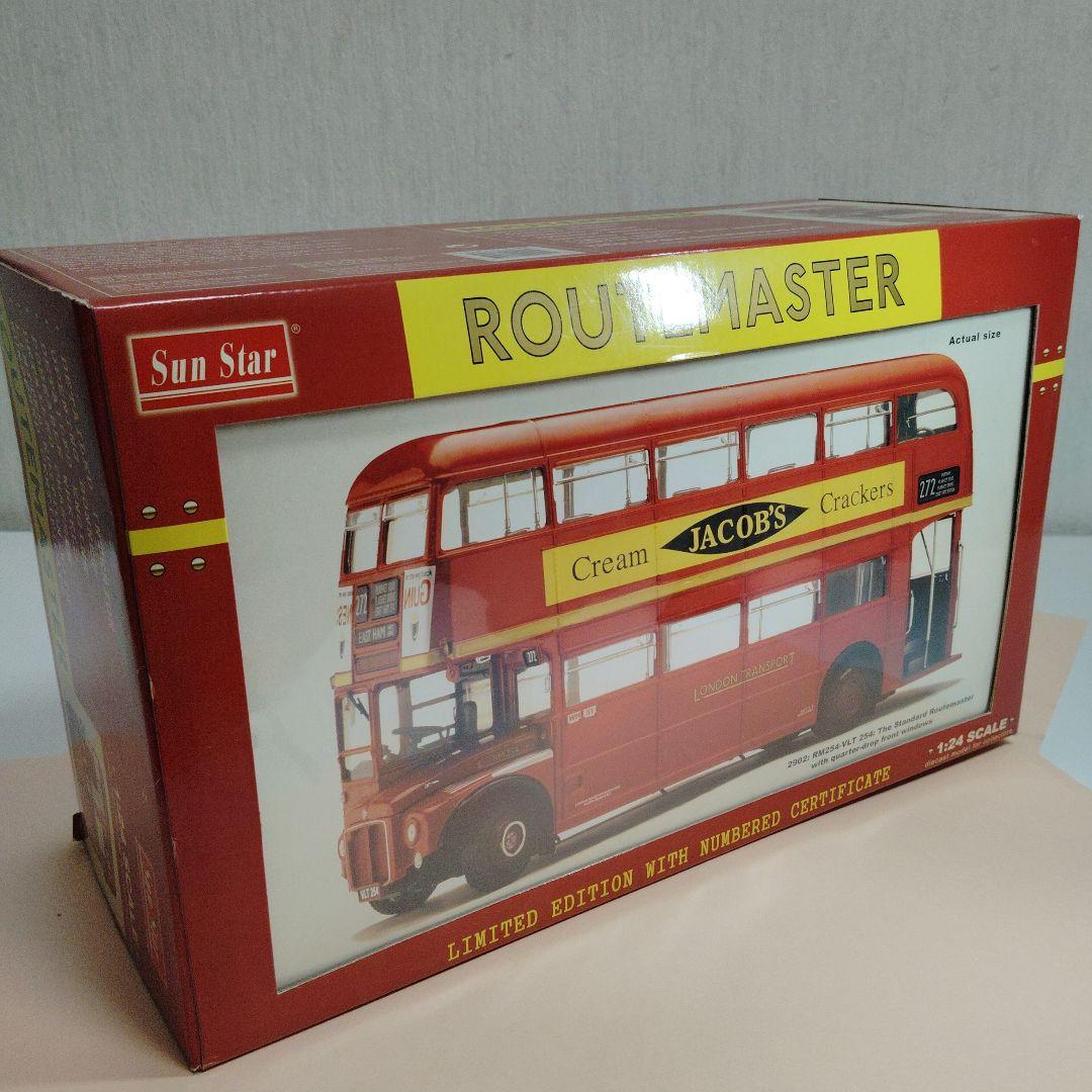 ロンドンバス　サンスター製　ルートマスター　　3500台限定品　ミニカー