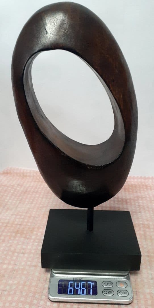 お値下げ！木製　置物　オブジェ　高さ約32cm