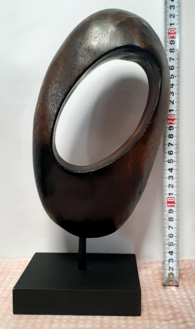 お値下げ！木製　置物　オブジェ　高さ約32cm