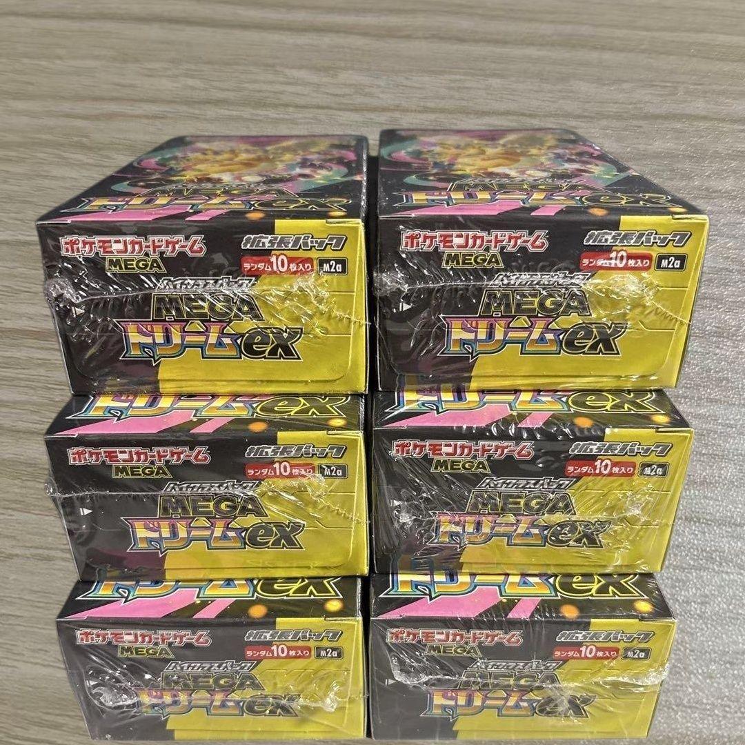 ポケモンカード　メガドリームex シュリンク付き　6BOX