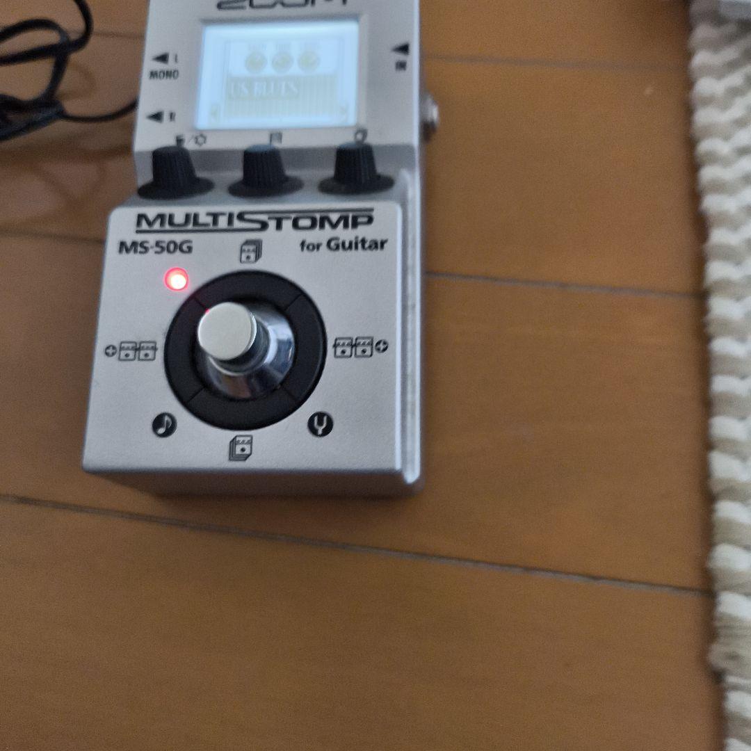 ZOOM MS-50G マルチエフェクター ACアダプター付