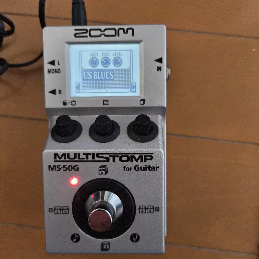 ZOOM MS-50G マルチエフェクター ACアダプター付