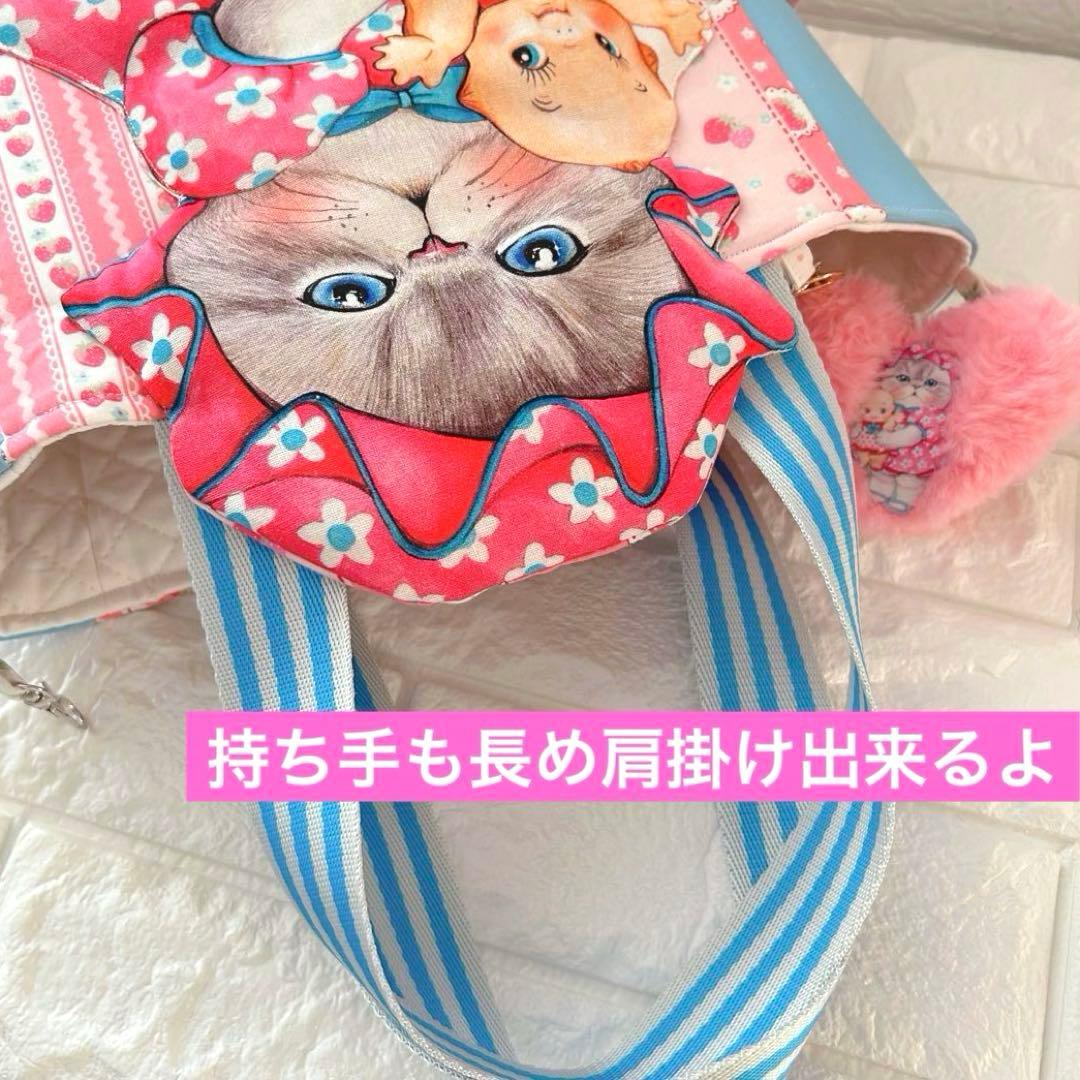 超BIGルミ＆ヴィンテージトイ　コヤンイサムチョン　フェイクレザー　トートバッグ