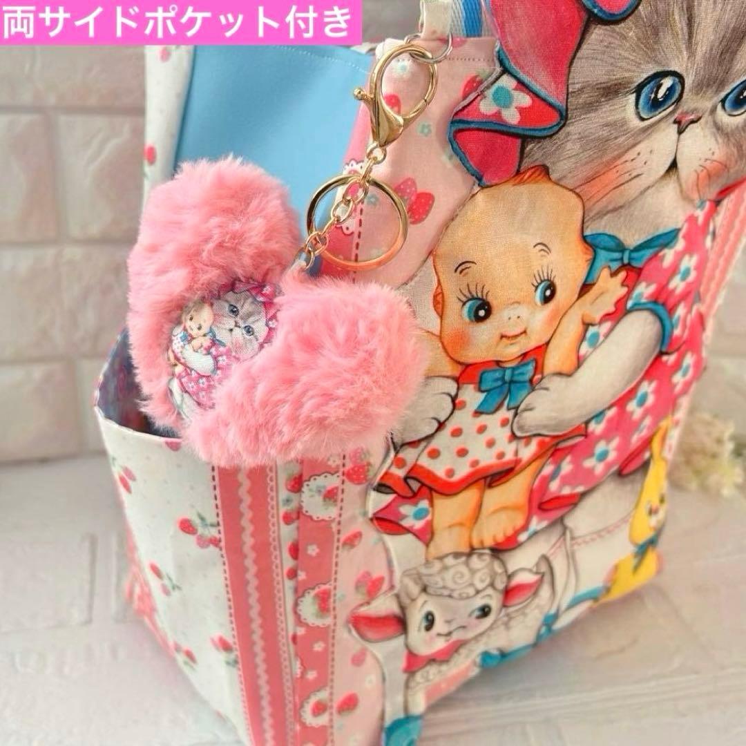 超BIGルミ＆ヴィンテージトイ　コヤンイサムチョン　フェイクレザー　トートバッグ