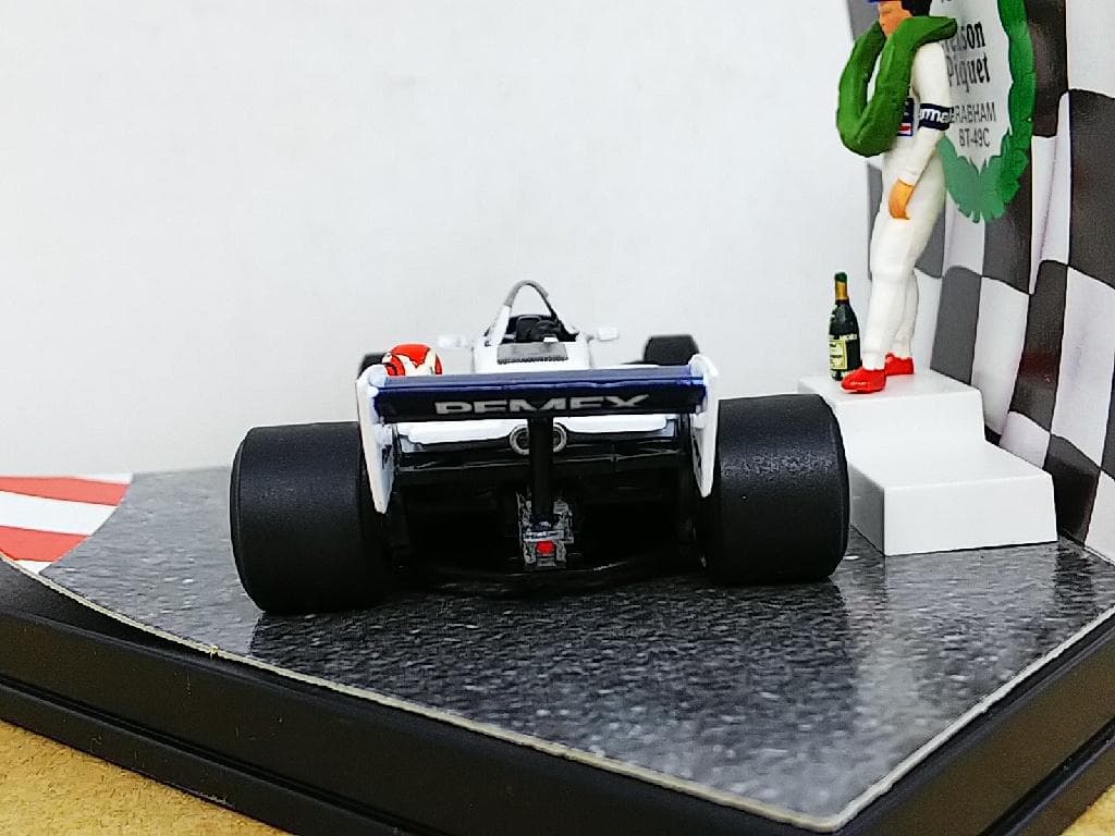 カルツォ 1/43 ブラバム BT-49C 1981 ネルソン・ピケ 限定 F1