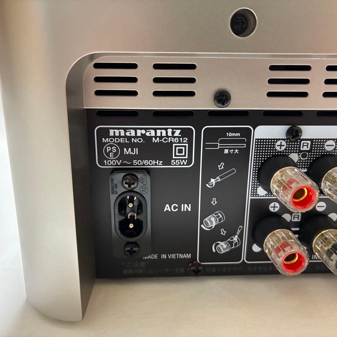【動作品】marantz M-CR612 CDレシーバー 2023年製
