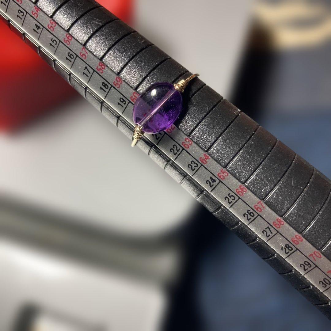 ♪(´ε｀ )…昔、素材は金製って言われたアメジストのハンドメイドの様なリング