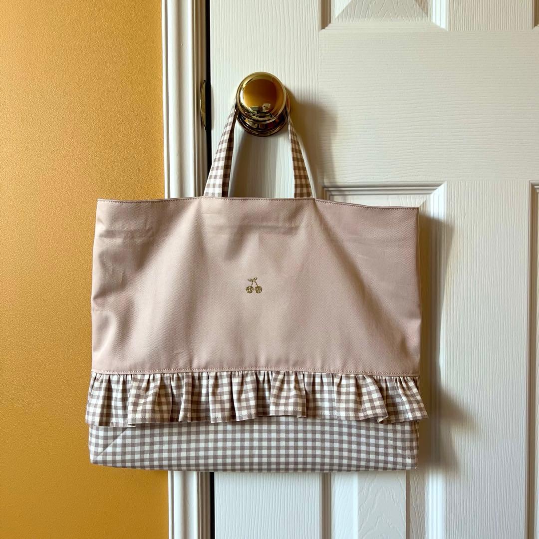 入園入学準備グッズセット　ハンドメイドオーダー受付　女の子レッスンバッグ