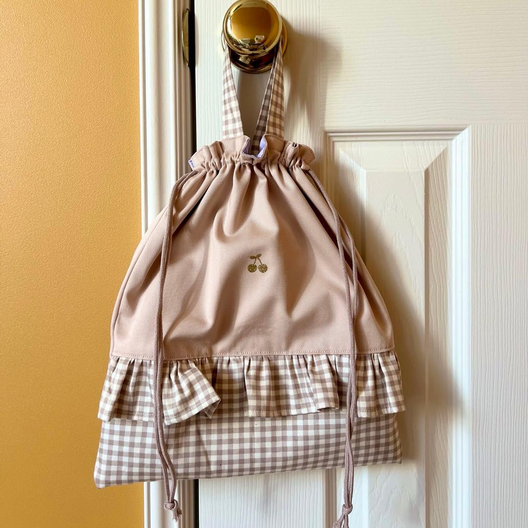 入園入学準備グッズセット　ハンドメイドオーダー受付　女の子レッスンバッグ