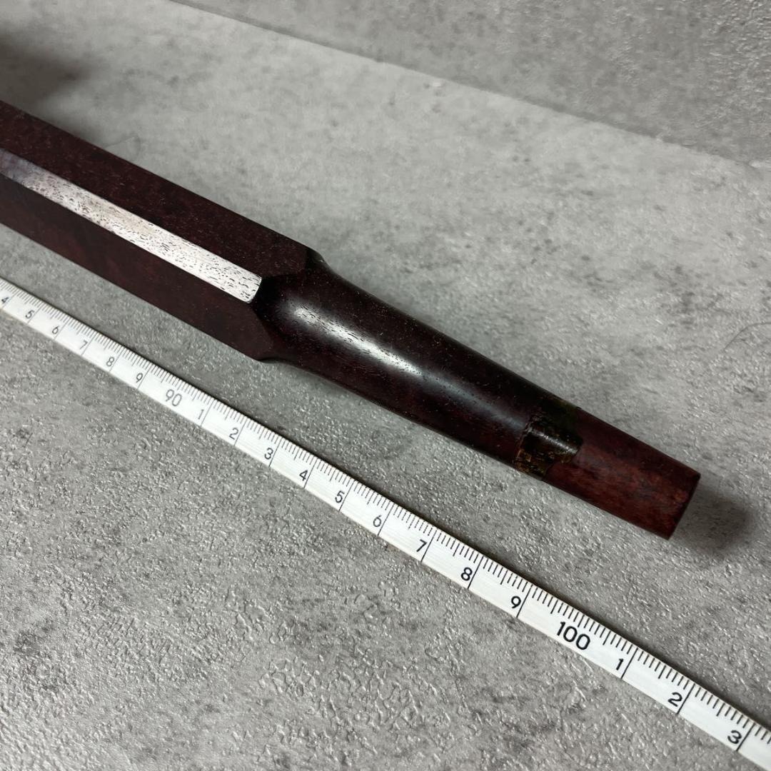 津軽三味線 太棹 紅木 綾杉胴 金細 東さわり 2本溝 和楽器 ケース付