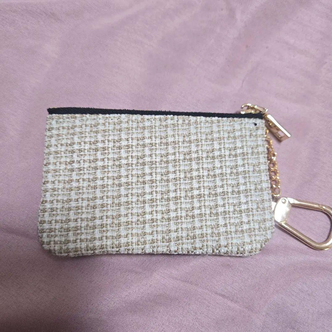 CHANEL ノベルティ ケース カードケース ミニポーチ ベージュ