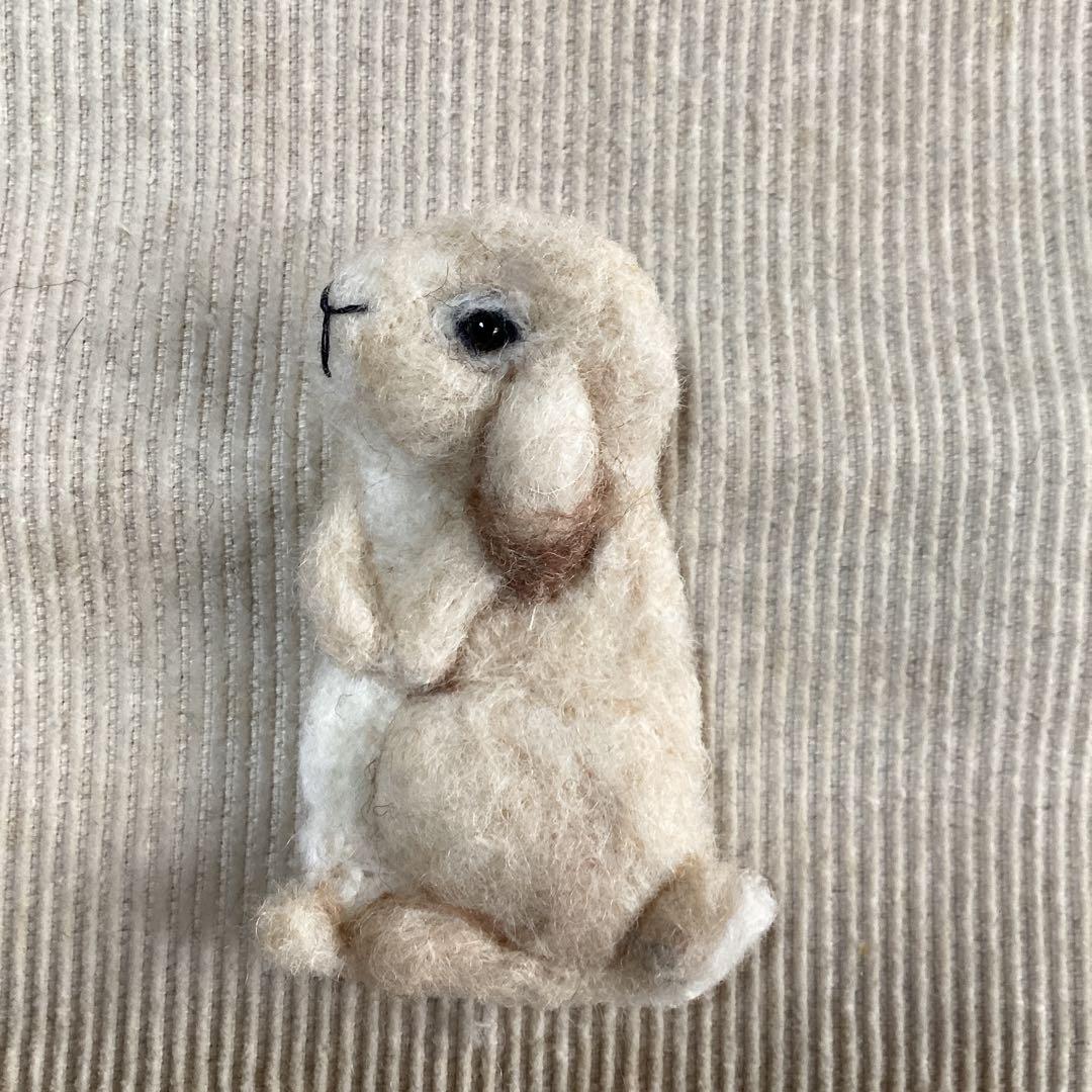 メルち　うさぎぽんぽん&羊毛うさぎ　7点