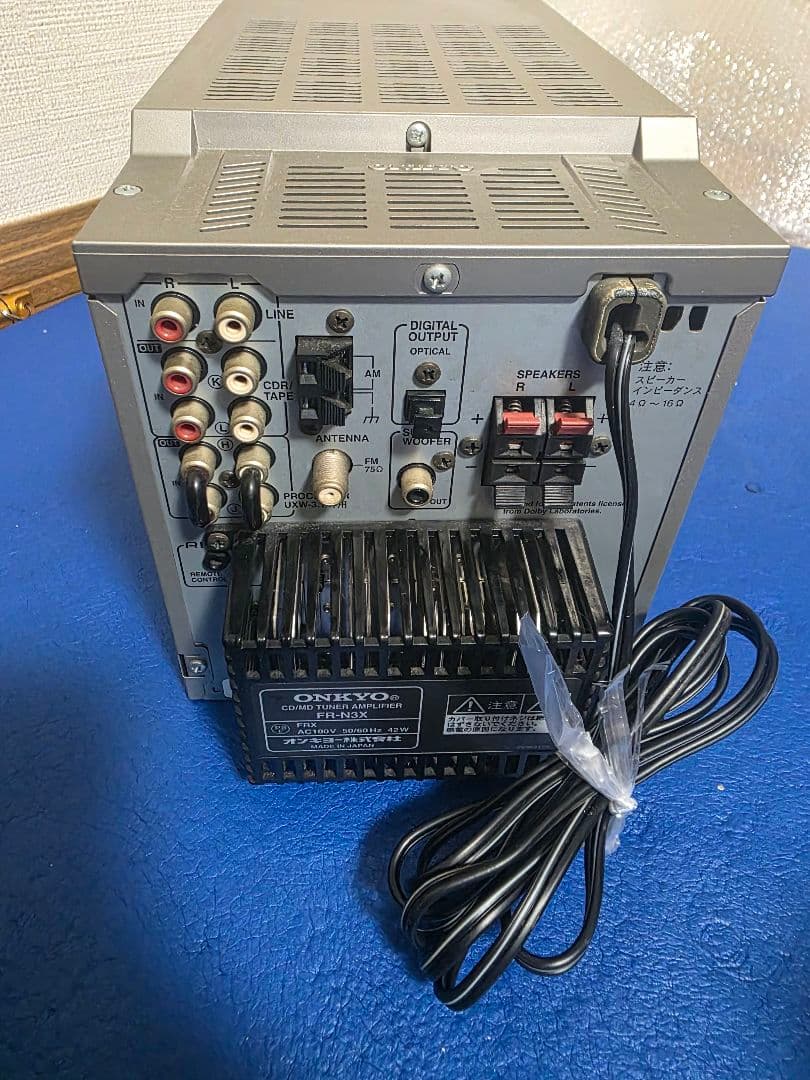 ONKYO チューナーアンプシステム　X-N500 ミニコンポ