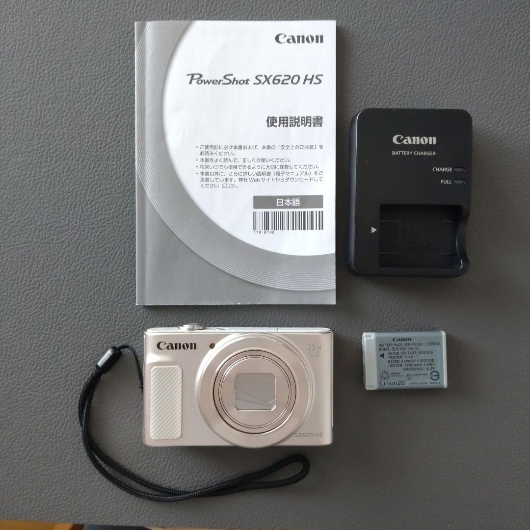 Canon PowerShot SX620 HS(WH)　【動作確認済】