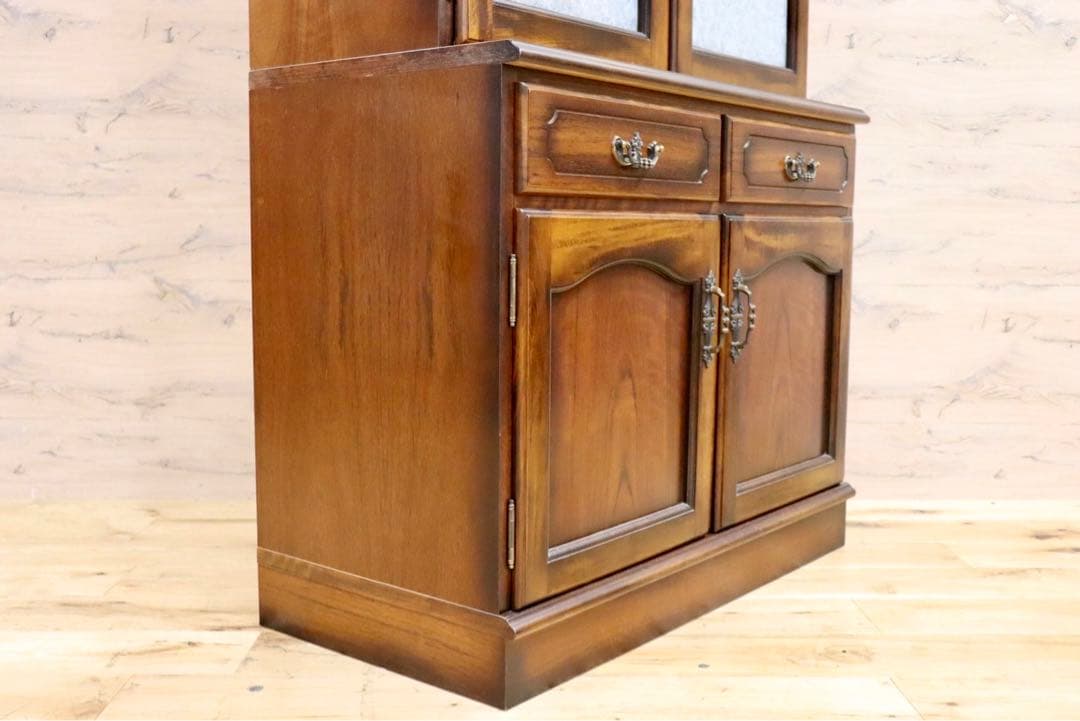 GMGF19○karimoku / カリモク コロニアル 食器棚 カップボード