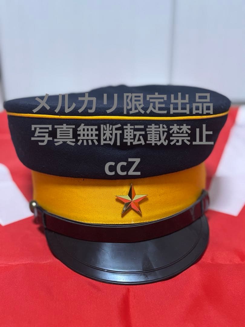 59cm 特売品　濃紺　ウール製　明治陸軍　ゴールデンカムイ　軍帽