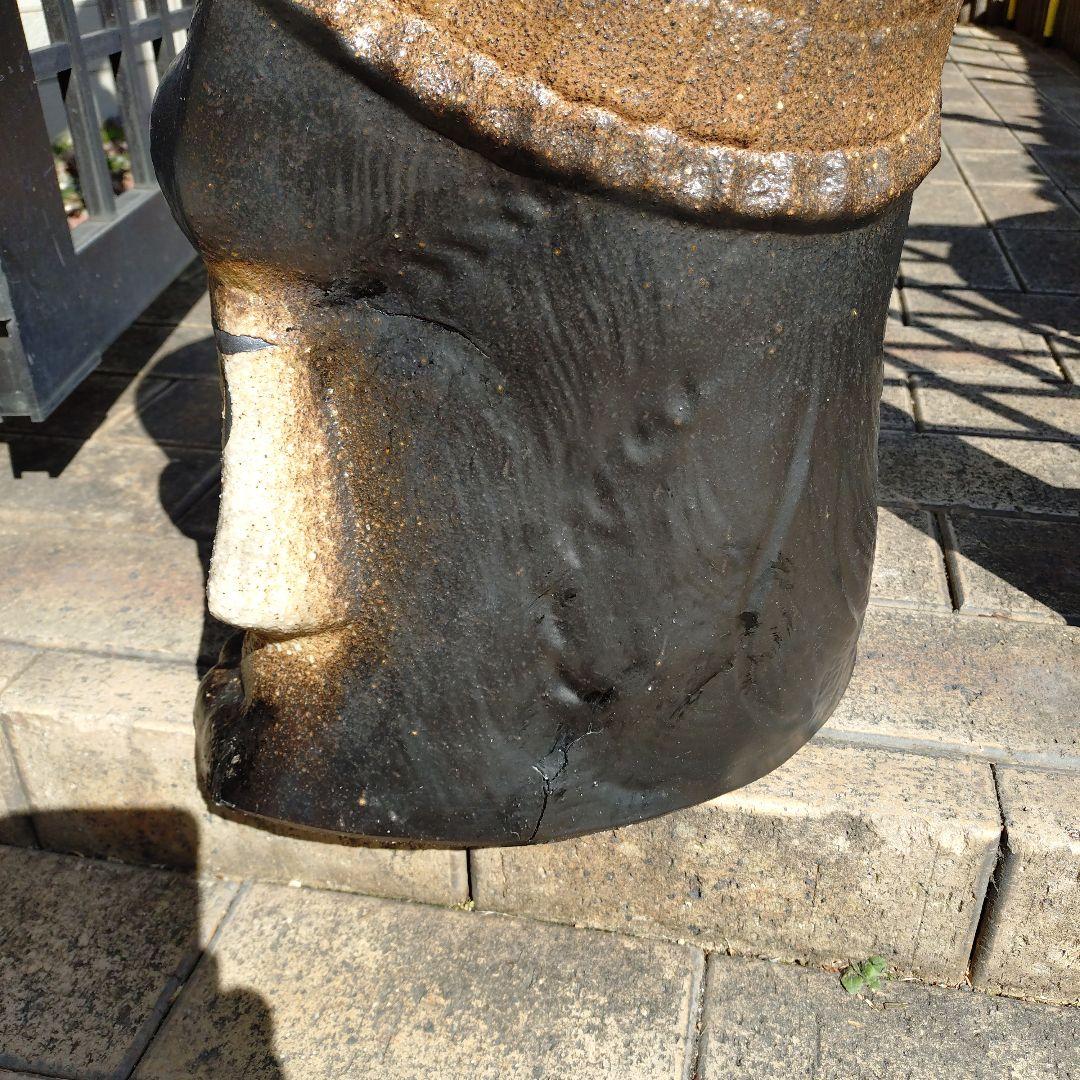 信楽焼　18号開運狸　高さ56㌢　たぬき　タヌキ　狸　しがらきやき　お買い得狸