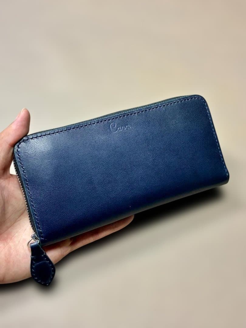 ラウンドファスナーウォレット Casaオリジナル 長財布 本革 CR-1