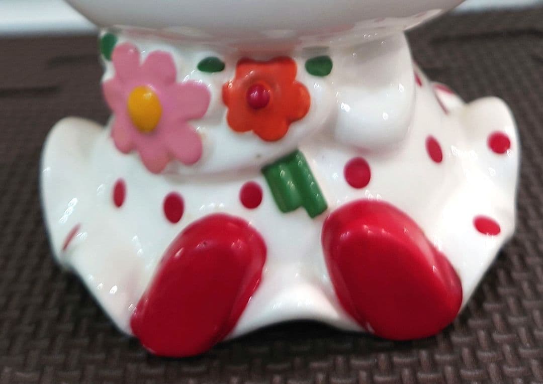 当時物　内藤ルネ　ネズミ　貯金箱　陶器製　ミックとマック