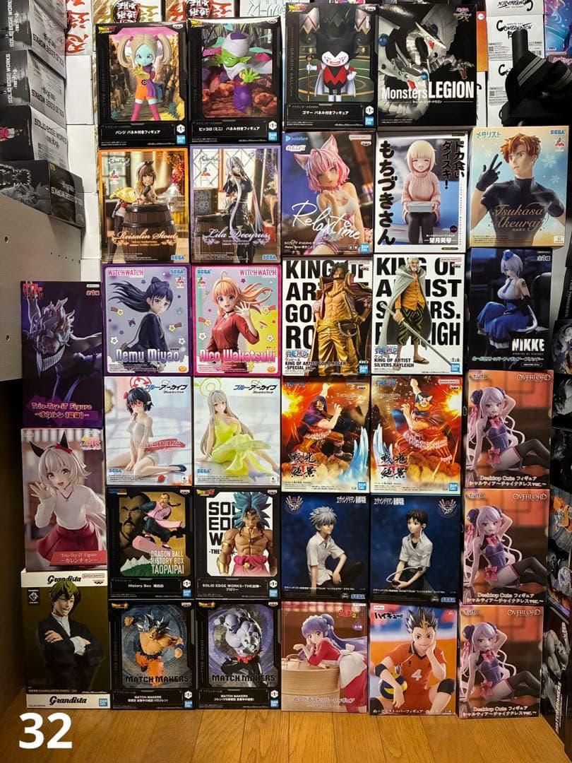 特価 最新 プライズフィギュア 63個 まとめ売り【ワンピース、呪術廻戦】