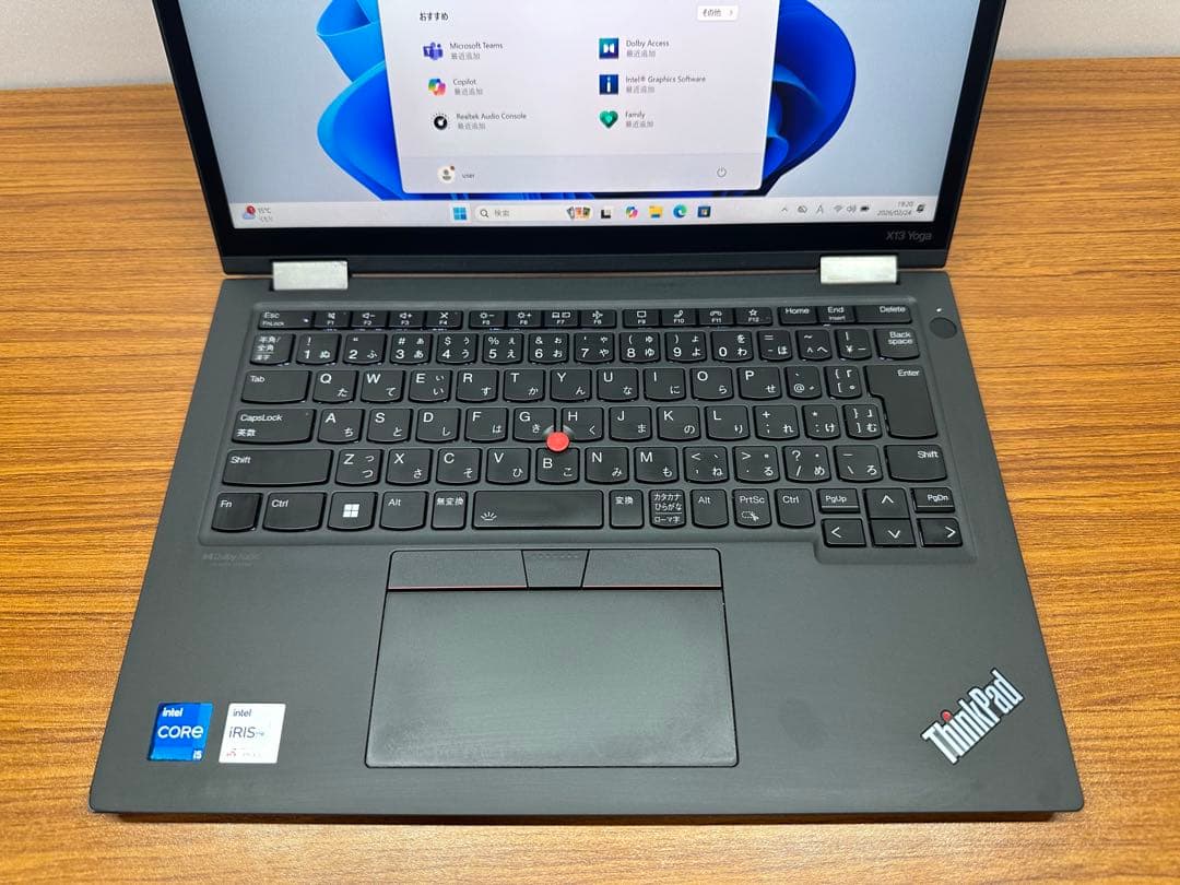 Windowsノート本体 ThinkPad X13 Yoga Gen 2 i5-1135G7 2in1