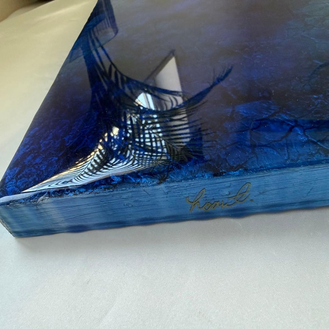 レジンアート　男前シリーズ　BIGパネル　海アート　オーシャンアート