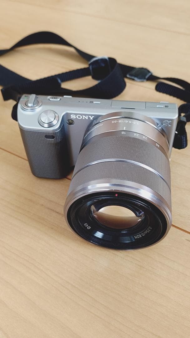 【動作品】Sony NEX-5 ミラーレス一眼カメラ ボディ+レンズセット