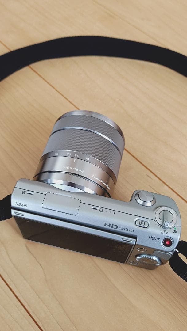 【動作品】Sony NEX-5 ミラーレス一眼カメラ ボディ+レンズセット