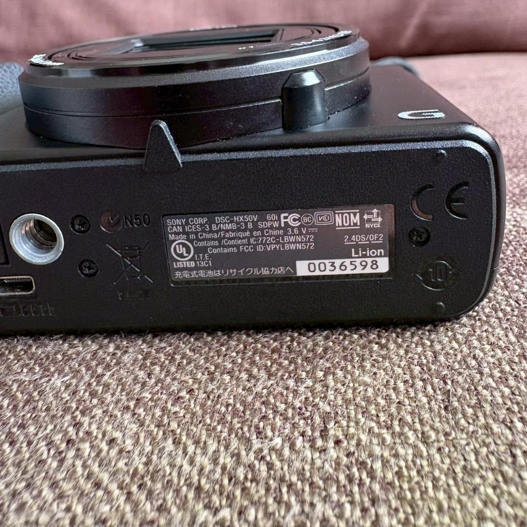美品 SONY サイバーショット DSC-HX50V コンパクトデジタルカメラ