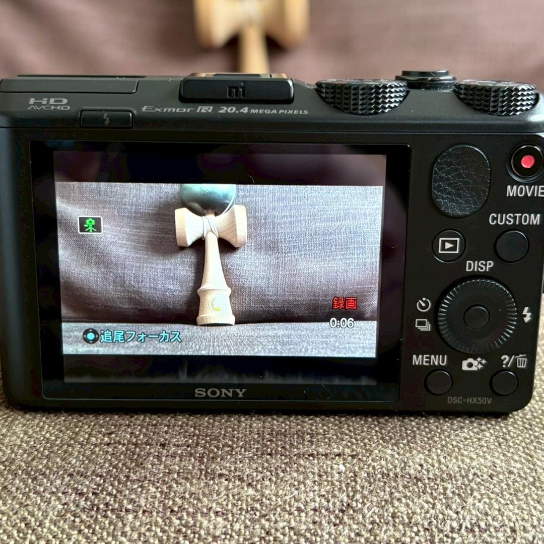 美品 SONY サイバーショット DSC-HX50V コンパクトデジタルカメラ