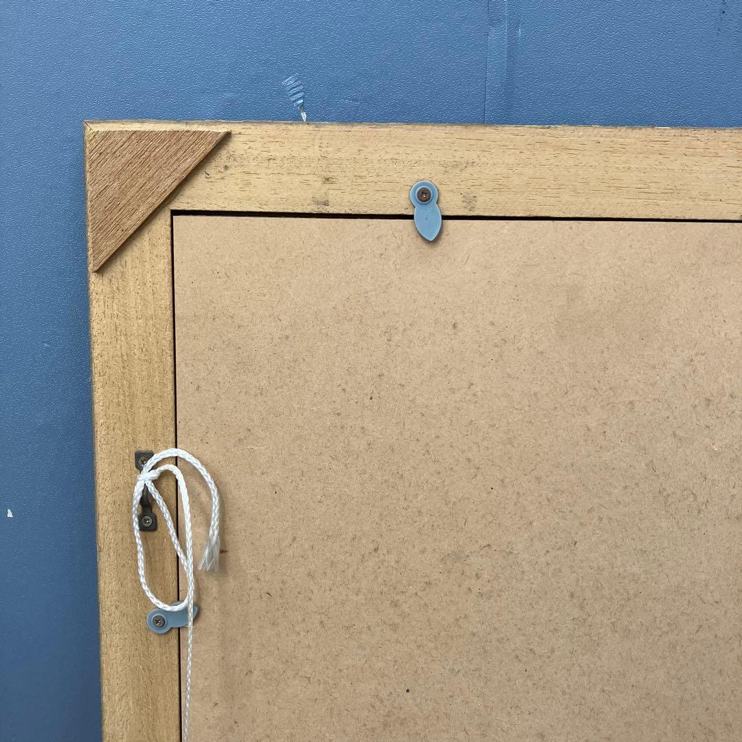 パリ風景画 エッフェル塔とアレクサンドル3世橋 水彩画 複製画 額装品