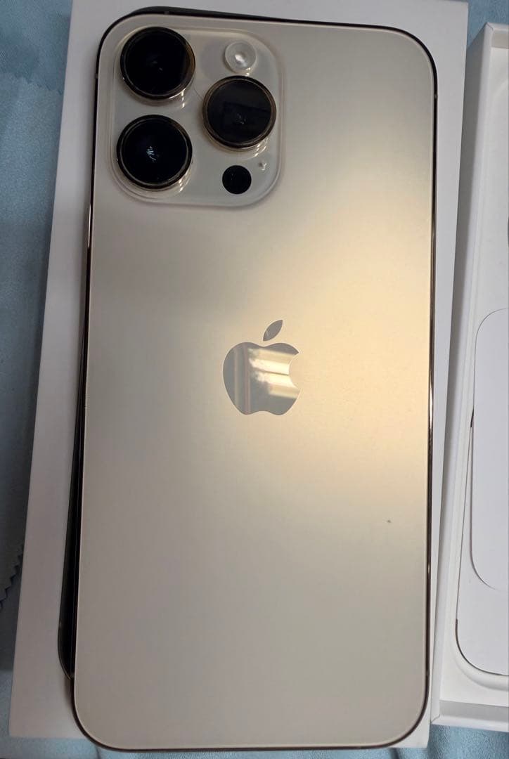 美品！Apple iPhone 14 Pro ゴールド SIMフリー　128GB