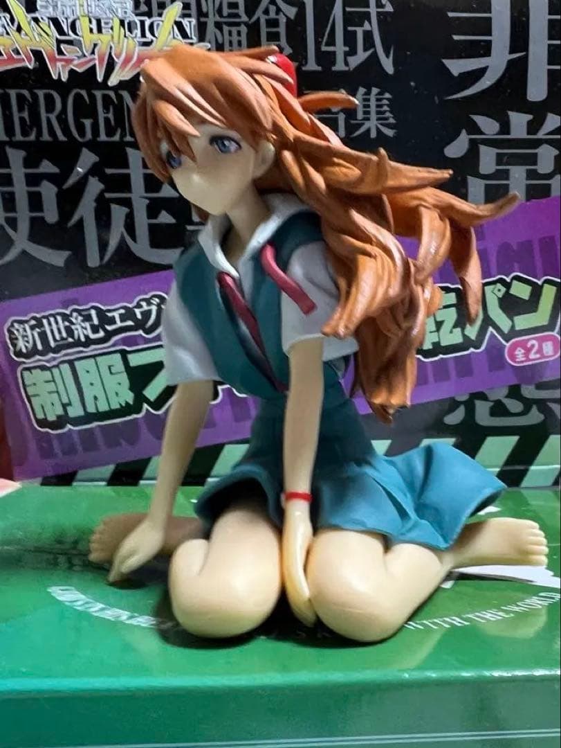 エヴァンゲリオン　エクストラフィギュア　エアロキャット　アスカ　おまけ有