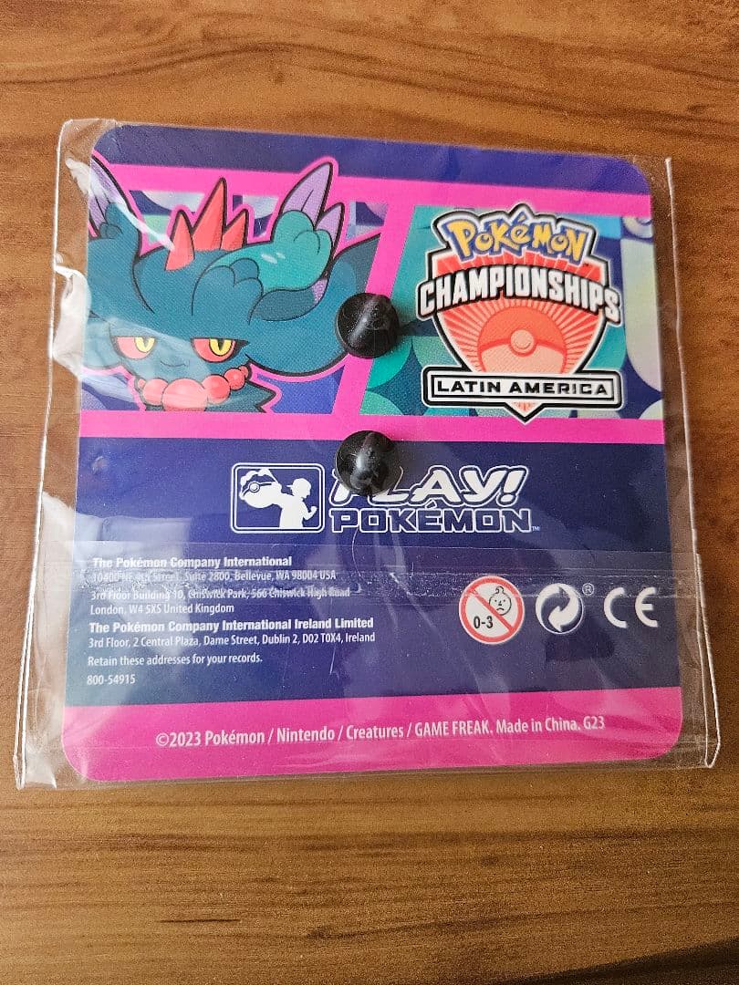 ポケモン 2024 LATIN AMERICA COMPETITOR ピンバッジ