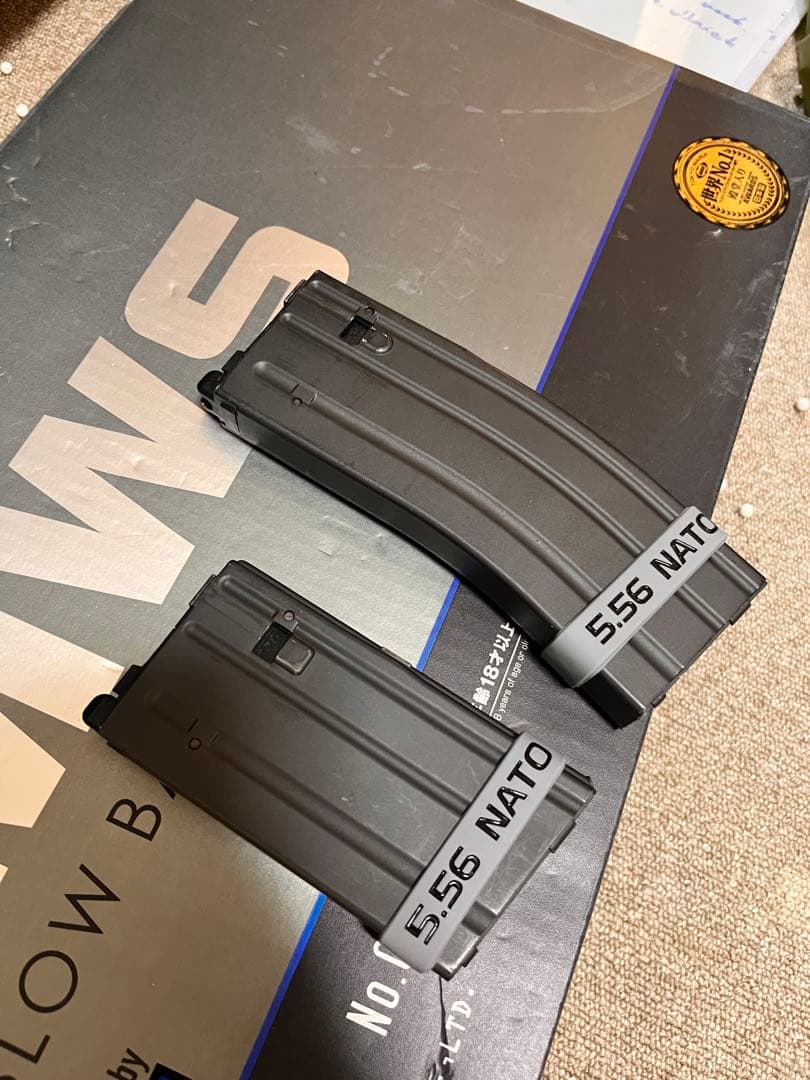 東京マルイ ガスブローバック M4A1 MWS 初速アップカスタム