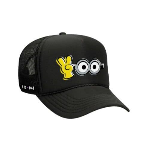 BTSXDM4 ミニオンコラボ　EYES TRUCKER HAT