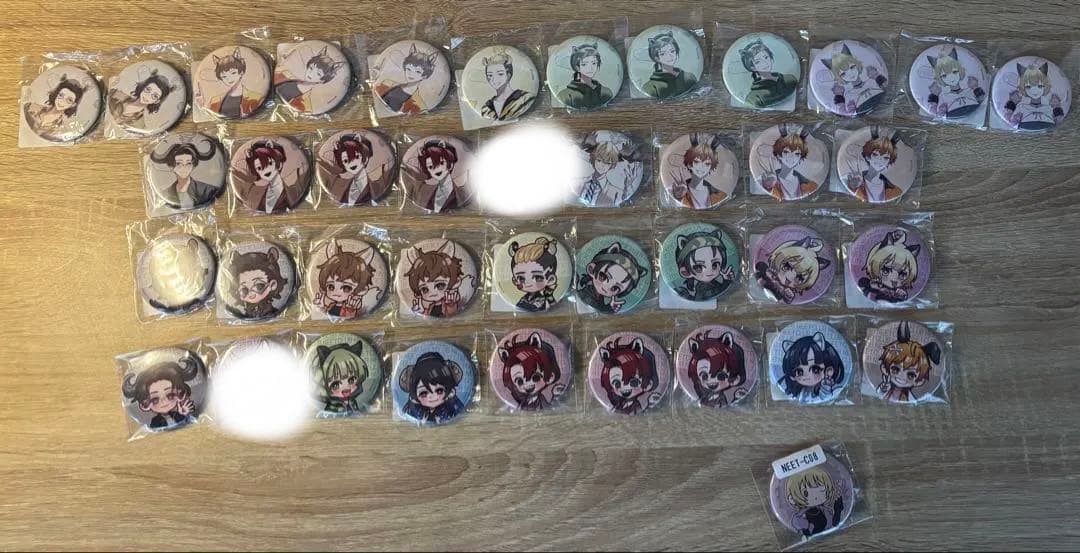 ニート部　缶バッジ