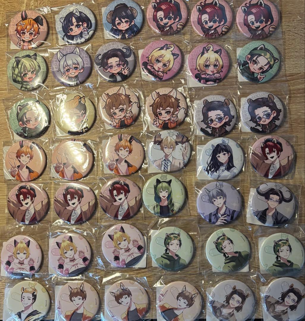 ニート部　缶バッジ